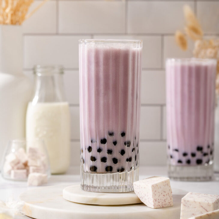 Trà sữa khoai môn